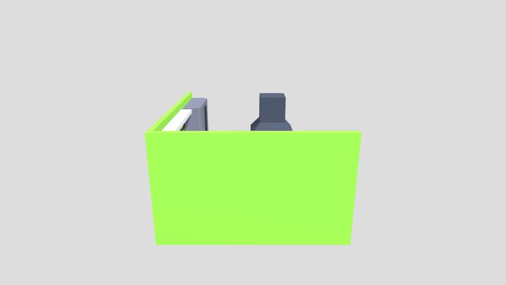 Cozinha Comodo 3D 3D Model