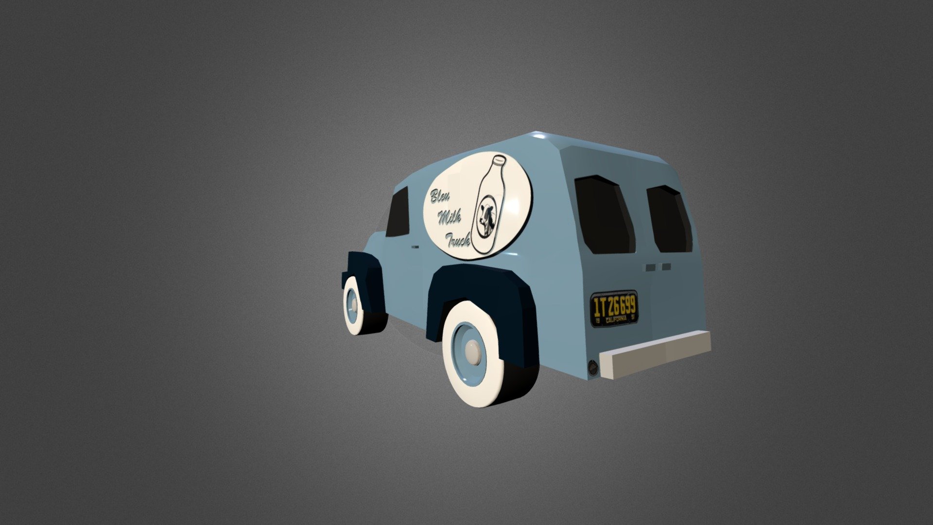 1951 Chevrolet Panel Delivery Van - 3D model by PlattIntroTo3d [a87671e ...