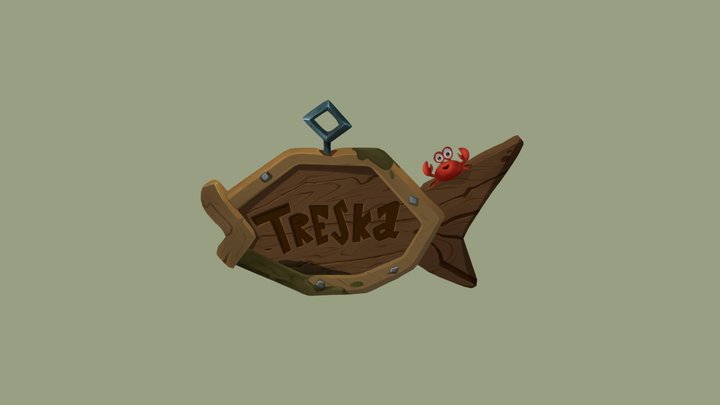 Treska Singboard 3D Model