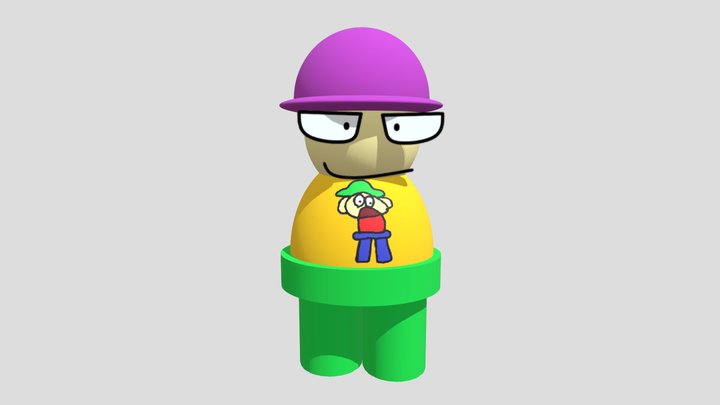 yellow bambi fanmade 3D Model
