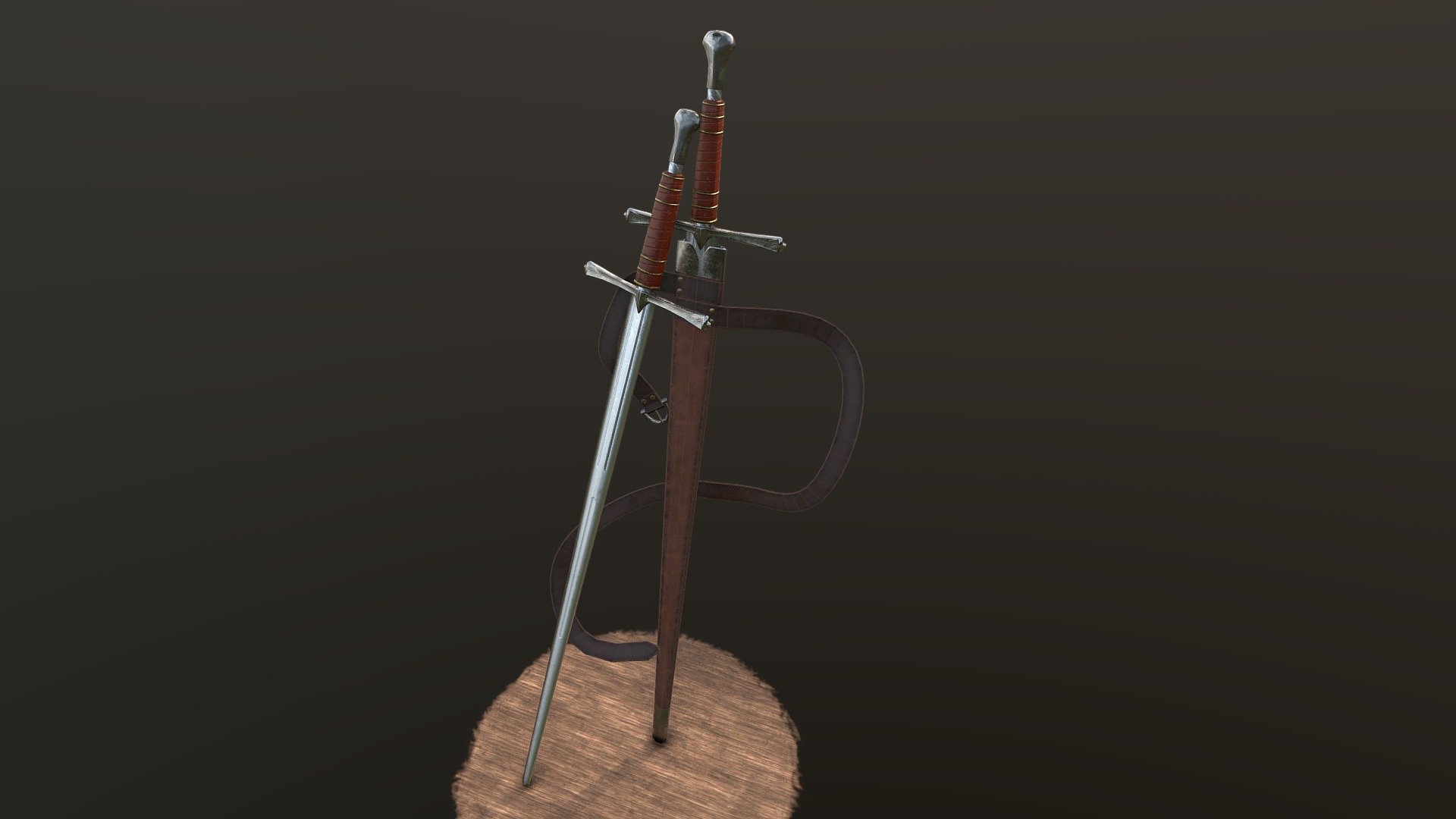 Bastard Sword 3D model by Chris Arthur (Loblegonst) [a877306