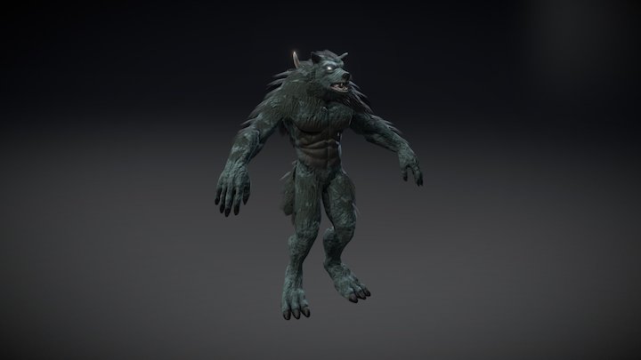 A.S.H.: Werewolf 3D Model