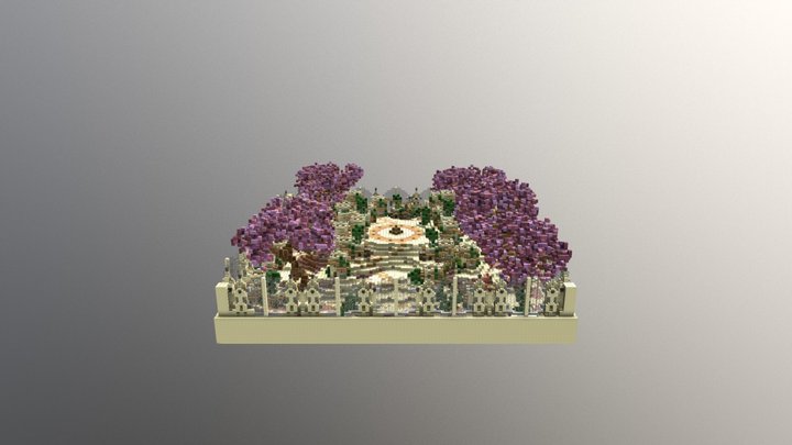 Fantasy sandstone 3D Model