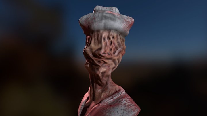 Silent Hill Nurse 3D Model