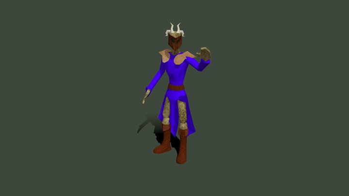 Lich Pose Final 3D Model