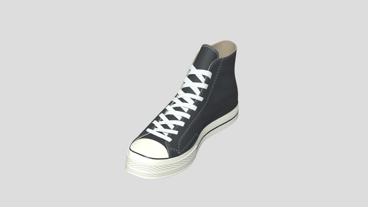 Model right converse chuck taylor all star