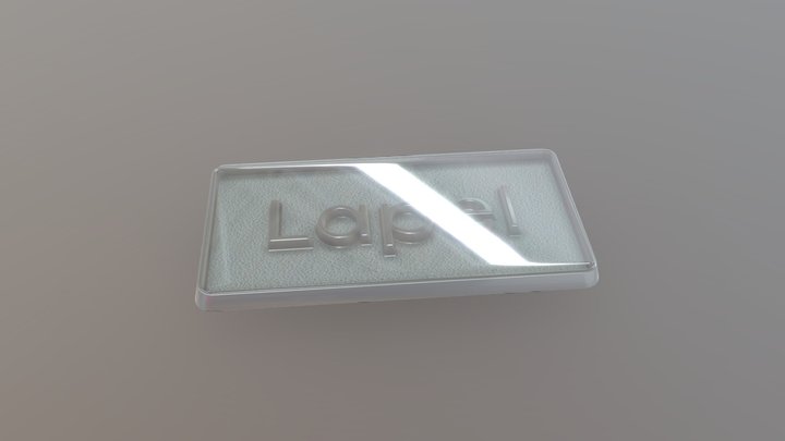 Lapel Badge 3D Model