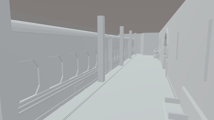 Project Playtime Lobby 3D Model