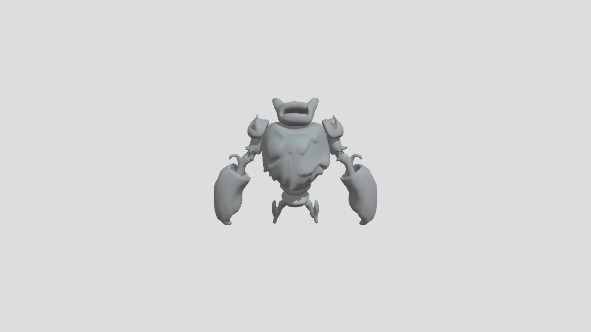 Forest Golem Hit 3
