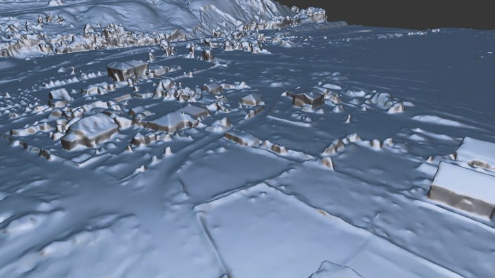 Цифровая модель поверхности 3D Model