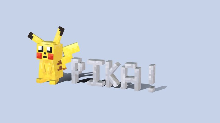 Pikachu 3D Model