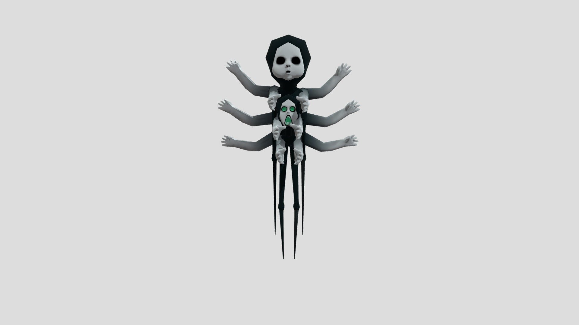Enemy - Thin Man (Shadow Child) R.E.P.O. - Download Free 3D model by ...