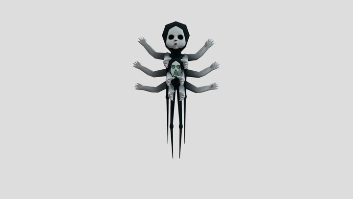 Enemy - Thin Man (Shadow Child) R.E.P.O. 3D Model