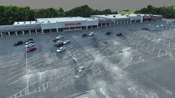 Foodland Shopping Center 3D Model