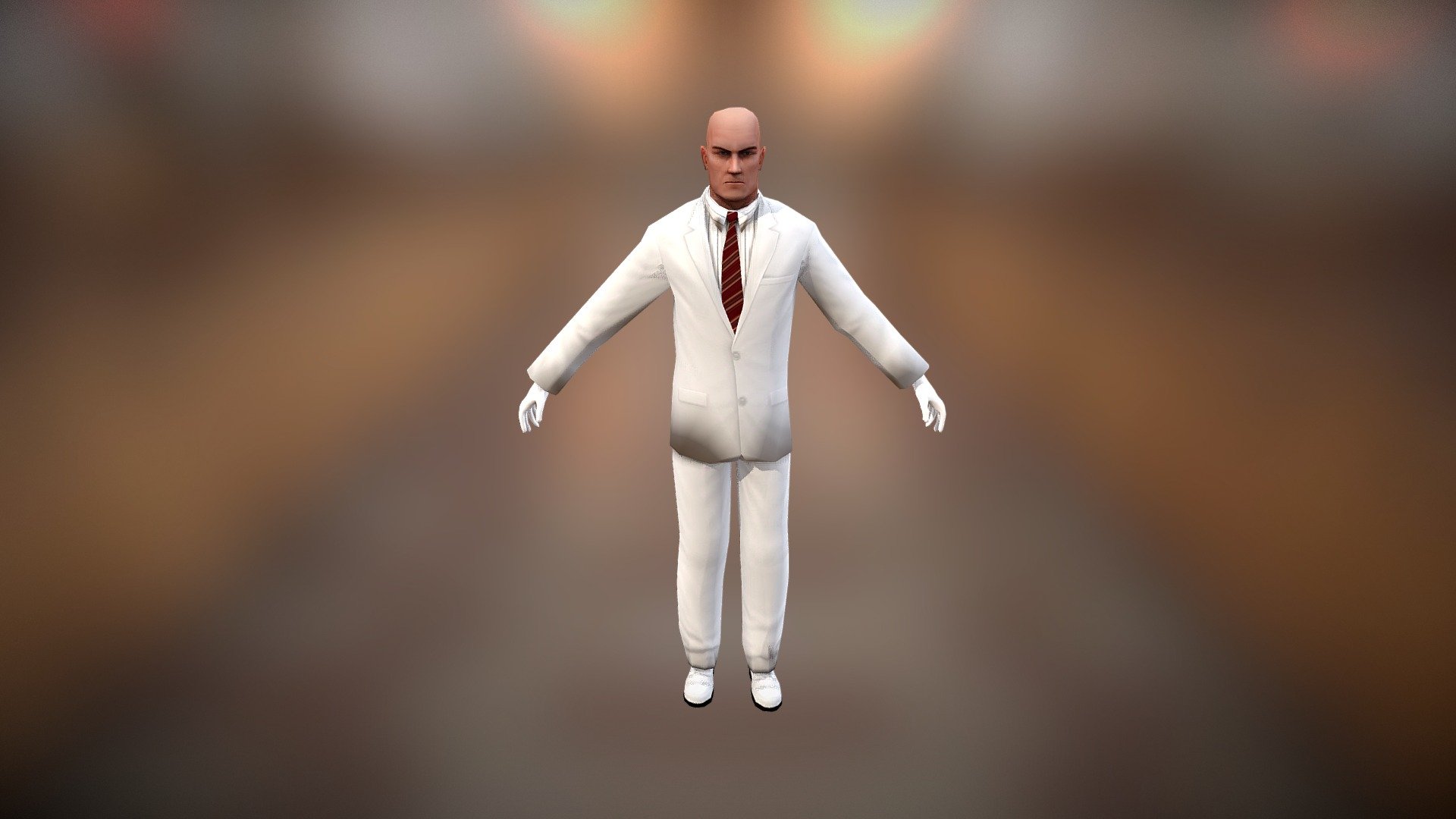 Hitman realistic suit and head [Hitman: Blood Money] [Mods]