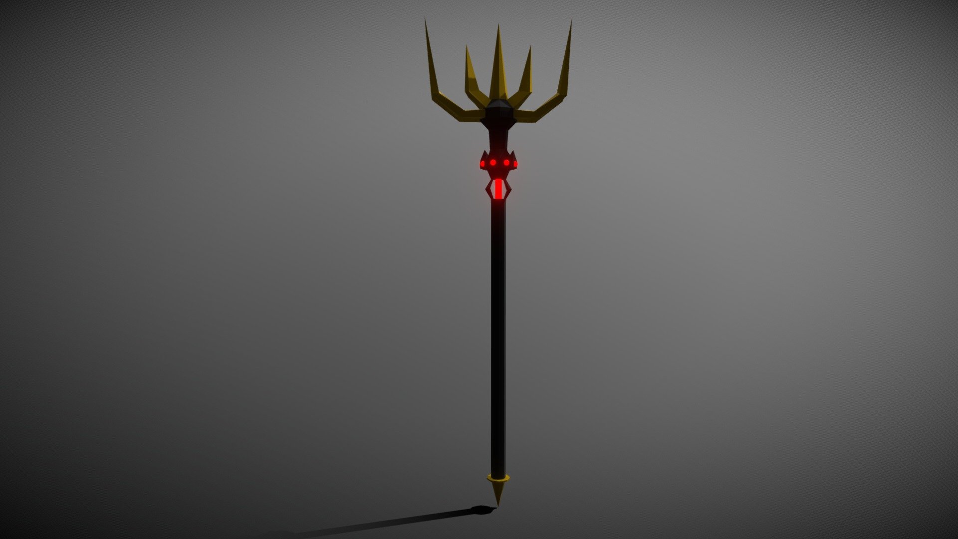 Trident - 3D model by Treeq [a881e3d] - Sketchfab