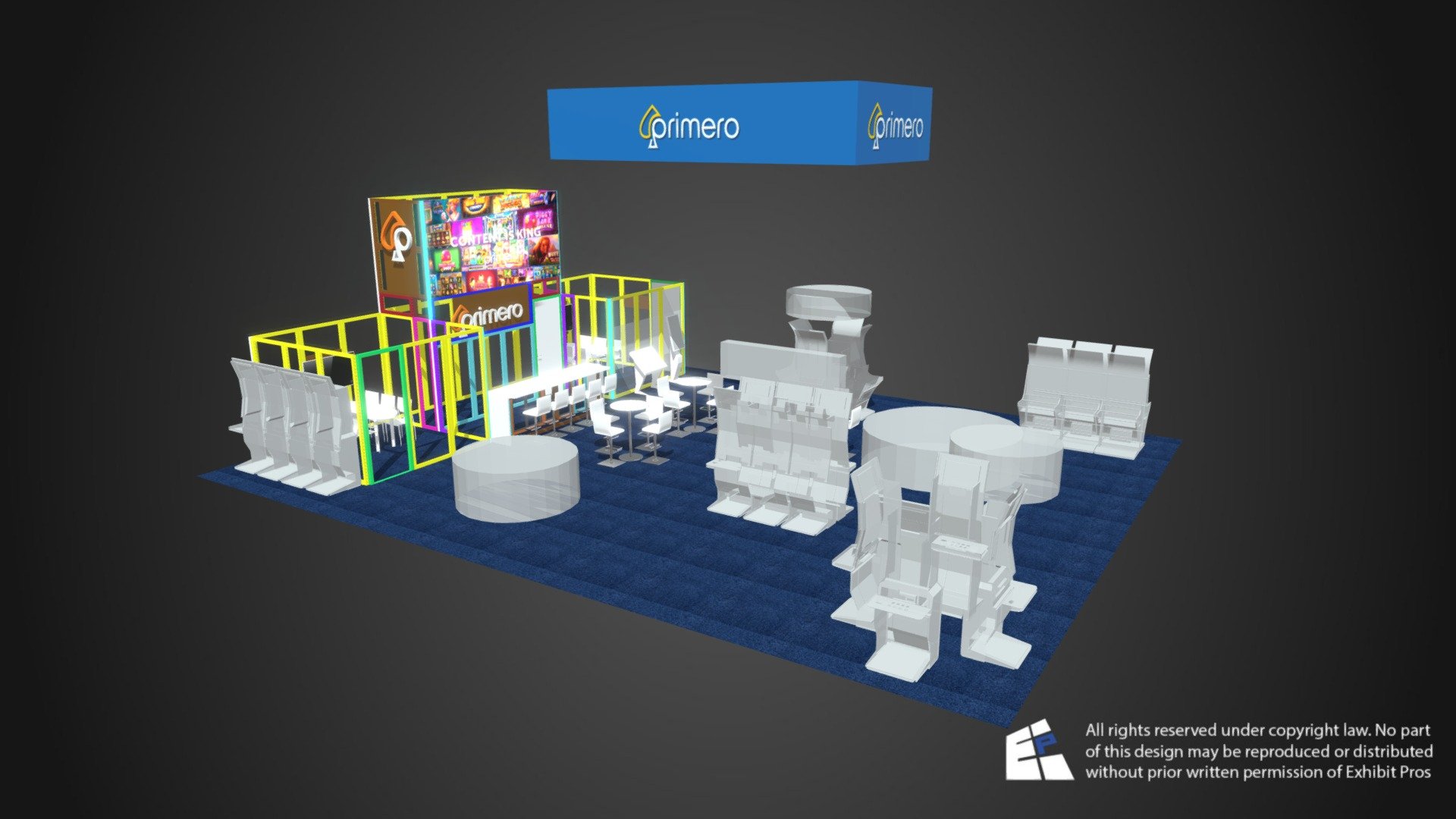 Primero Games 40x50 G@E 2026 Opt4 Frame Final - 3D model by EP ...
