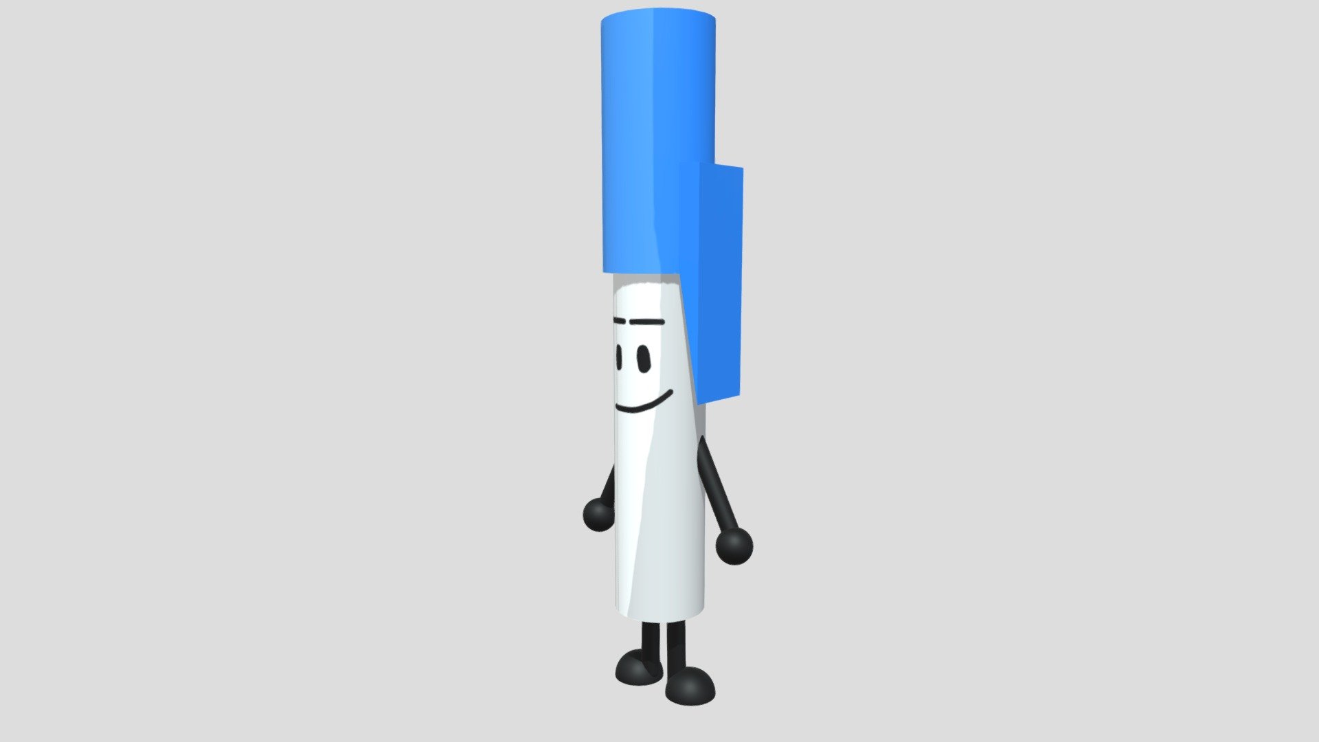 BFDI PEN - Download Free 3D Model By Zairiq Zairiq (@zairiqzairiq ...