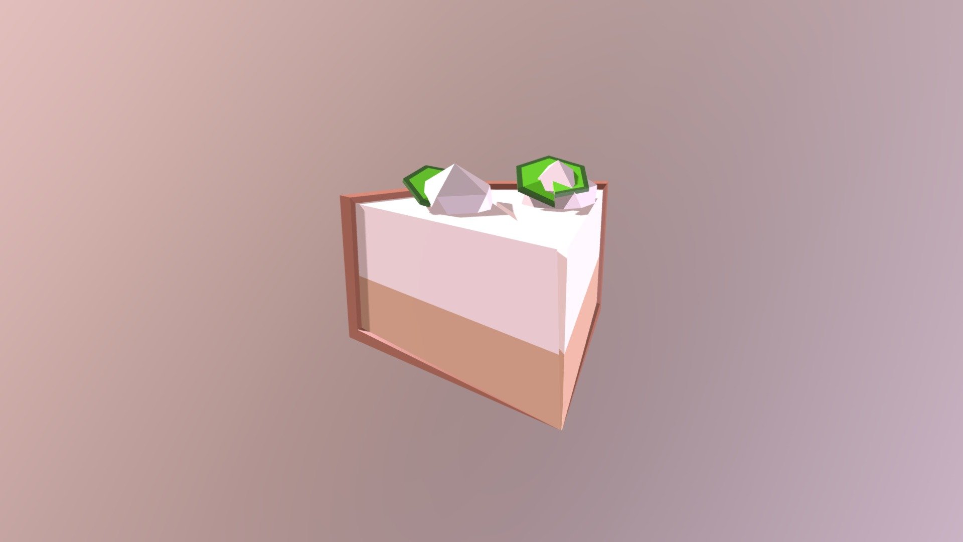 Key Lime Pie - 3D model by RebelliousRobot [a884ef3] - Sketchfab