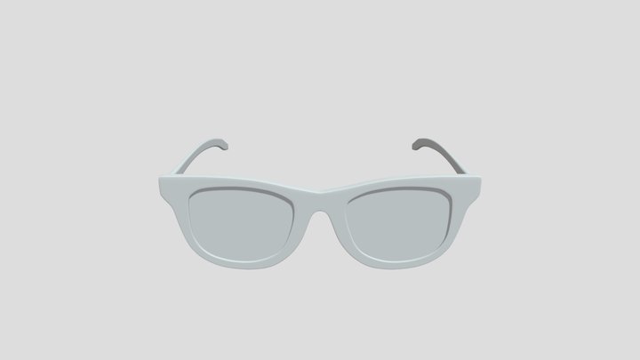 3D Cheap Sunglasses - Base Mesh 3D Model