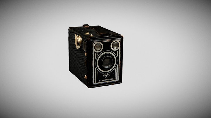 Agfa Synchro Box Camera 3D Model