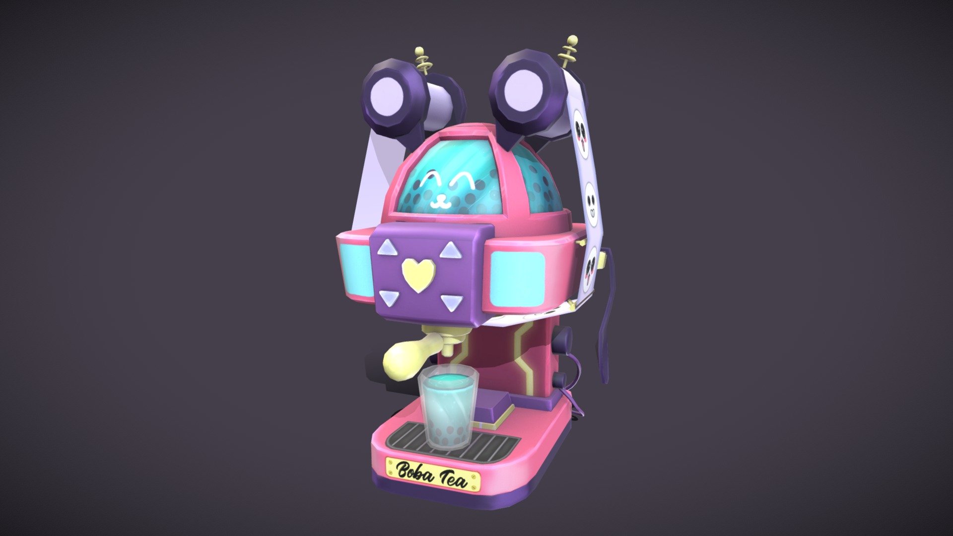 Boba Tea Sci-Fi Prop - 3D model by Yasmina.Barnhardt (@yasmina ...