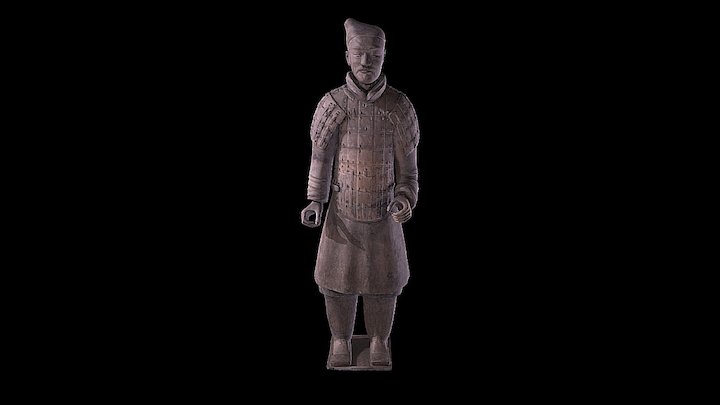 Armored Infantryman 3D Model