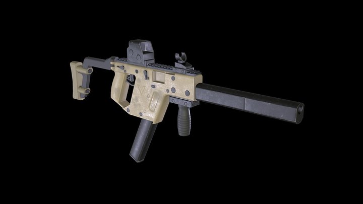 KRISS Vector 3D Model