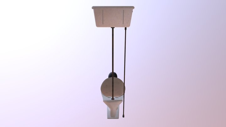 Hanging Water Tank Skibidi Toilet 3D Model