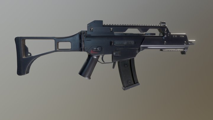 G36C 3D Model