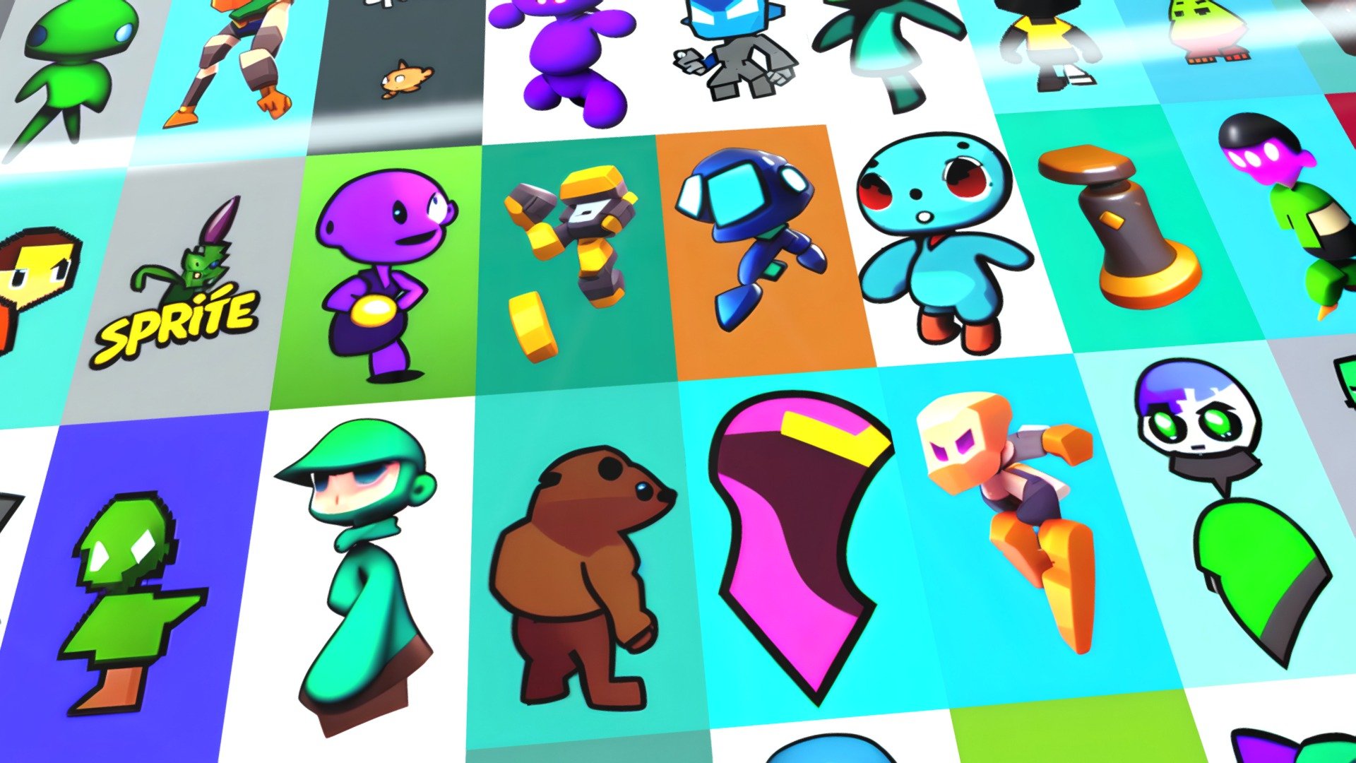 w sprite - Download Free 3D model by klrxyz [a889381] - Sketchfab