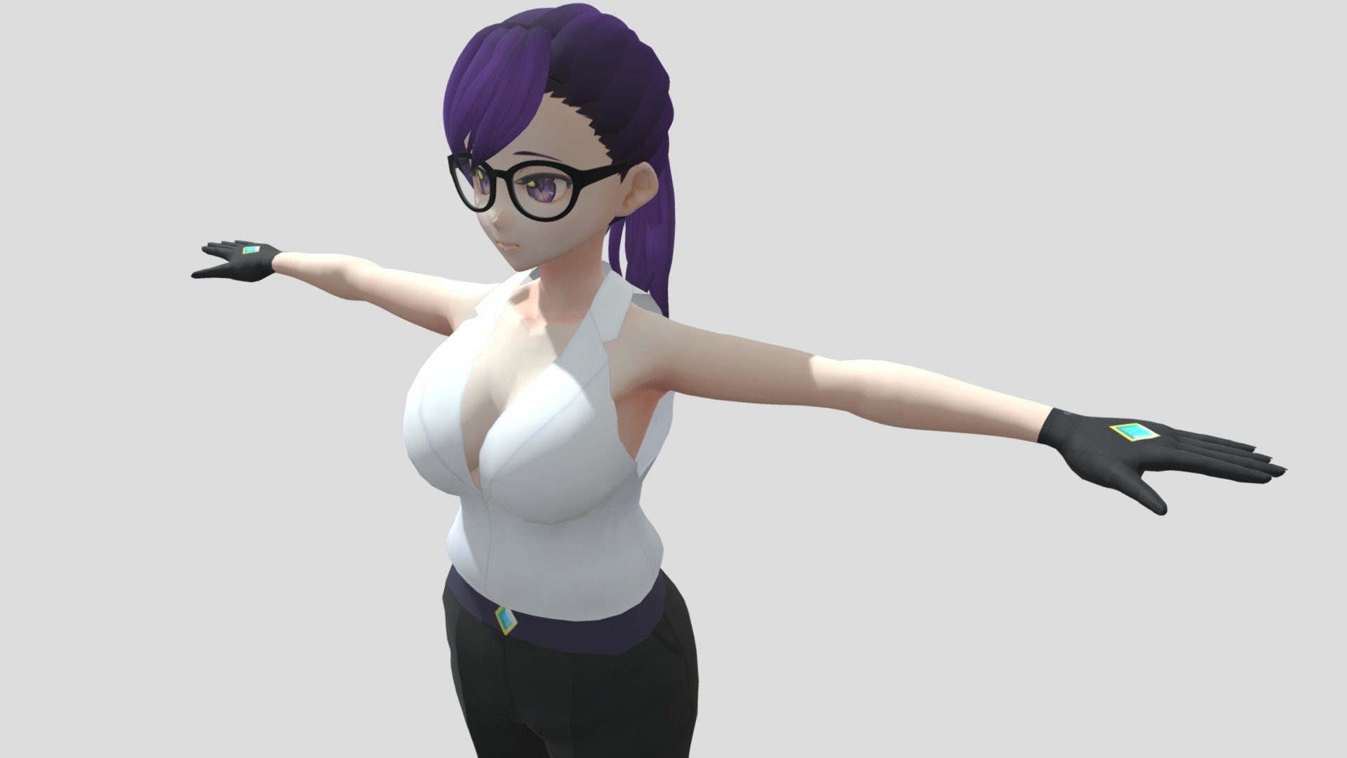 【anime Character Alex94i60】shion Buy Royalty Free 3d Model By 3d