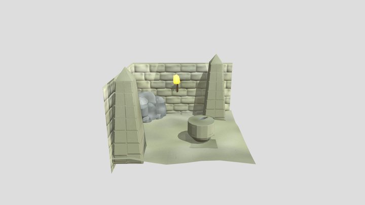 SM_Diorama Without Lighting 3D Model