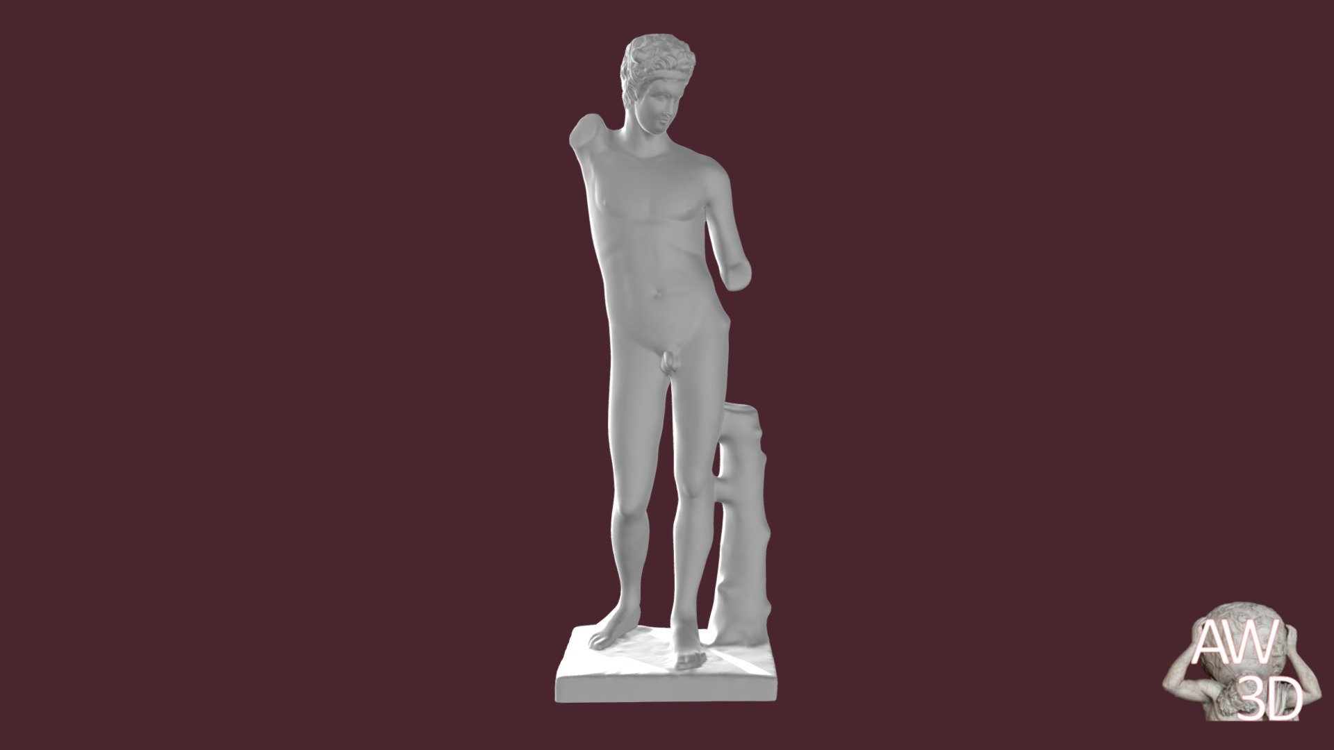 5463 BM Pouring Satyr