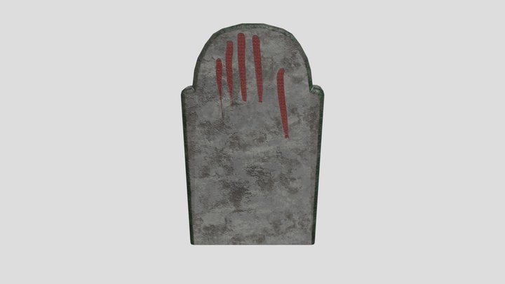 Gravestohne 3D Model