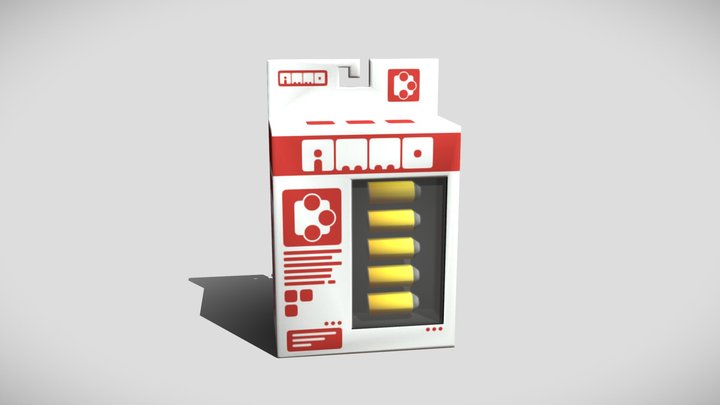 Ammo Pickup 3D Model