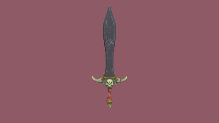Demon Kings Blade 3D Model