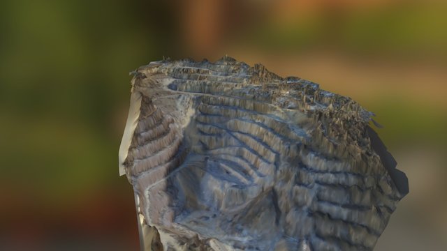 Modello 3D Cava Estrattiva 3D Model