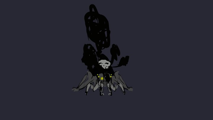 Fungal Spider 3D Model