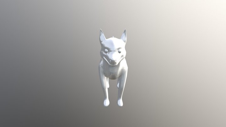 Lower Poly Doggo 3D Model
