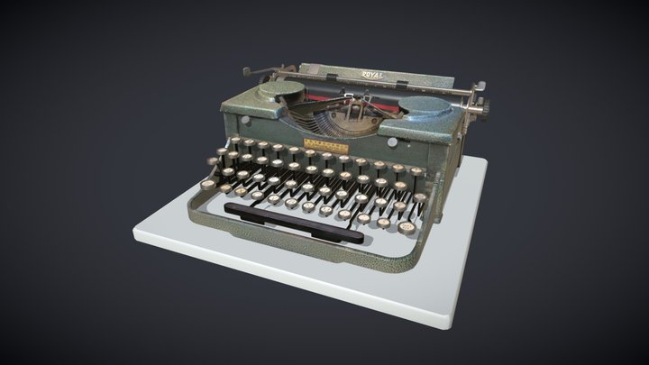 Pearl S. Buck's Typewriter 3D Model