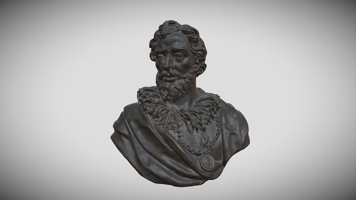 De schilder Peter Paul Rubens – Modelo 3D gratuito STL