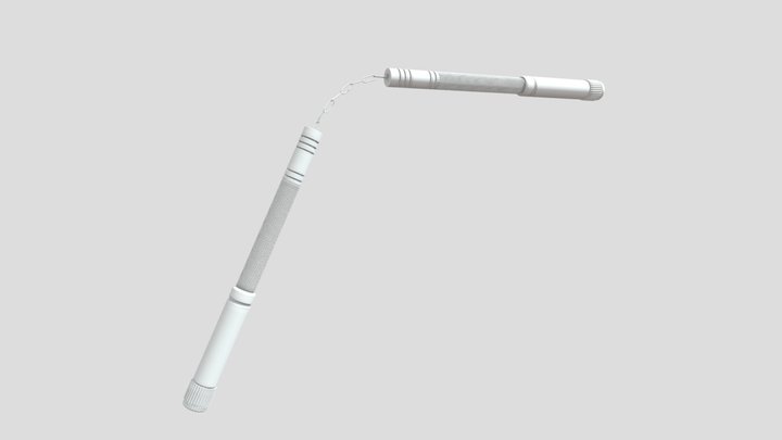 Daredevil's Billy Clubs 3D Model