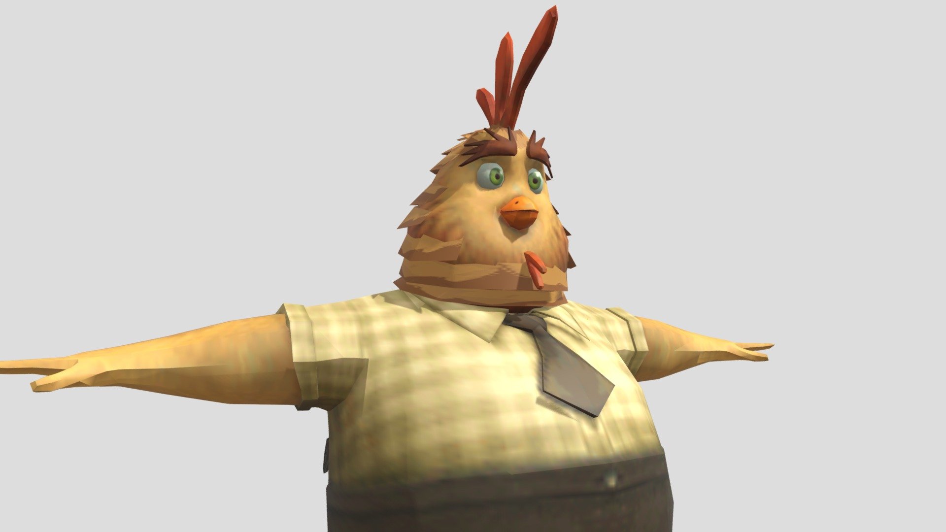 Buck Cluck - Download Free 3D model by Fat Mayor Shelbourne (@zay545748 ...