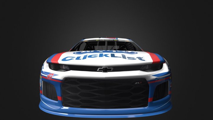 JTG Daugherty Racing 47 Car 3D Model