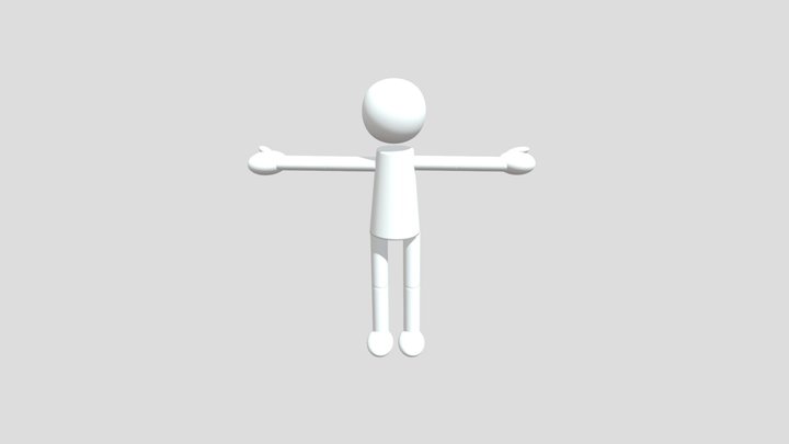 Dandy oc base 3D Model