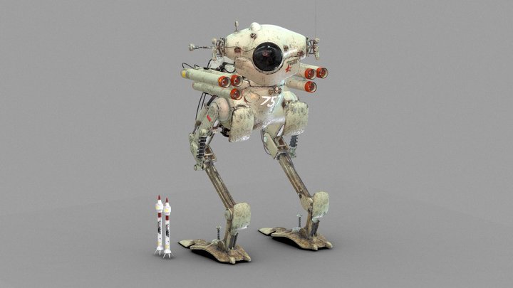 Ma.K - MK31- Gans Panzer Aufklarungs SK602 3D Model