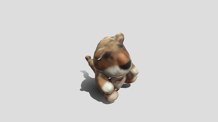 ดินน้ำมันเสือ 3D model 3D Model