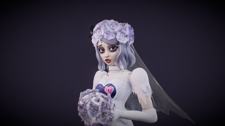 Ghost Bride Dancer 3D Model