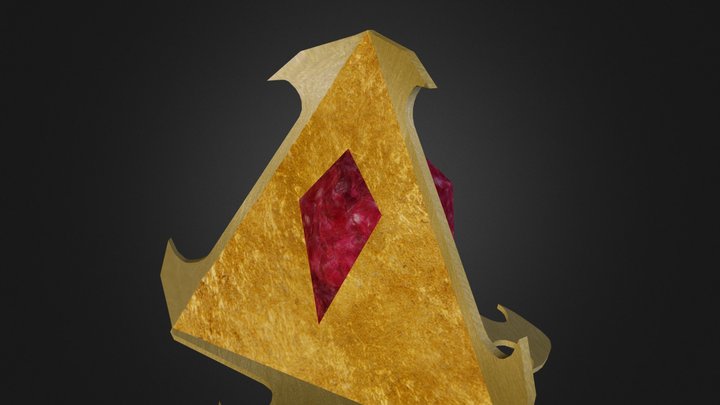 Triangle Fig Egypt 3D Model